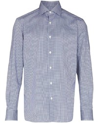 Ermenegildo Zegna Micro Check Cotton Shirt