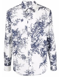 Erdem Floral Print Long Sleeve Shirt