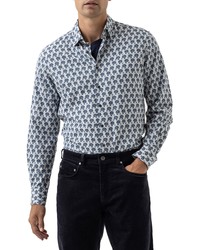 Rodd & Gunn Lancaster Cotton Poplin Long Sleeve Button Up Shirt