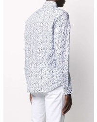 Michael Kors Michl Kors Abstract Floral Print Shirt