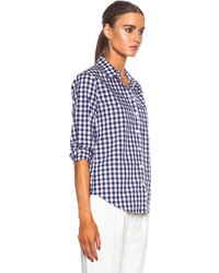 Band Of Outsiders Classic Gingham Easy Cotton Shirt