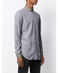 Etro Check Fitted Shirt