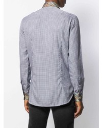 Etro Check Fitted Shirt