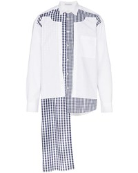 JW Anderson Deconstructed Gingham Panel Shirt