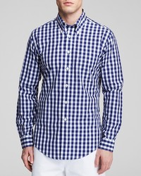 Brooks Brothers Large Gingham Button Down Shirt Classic Fit