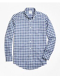 Brooks Brothers Non Iron Regent Fit Gingham Sport Shirt