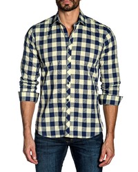 Jared Lang Plaid Button Up Shirt