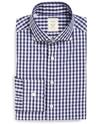 Bonobos Ging Crosby Gingham Standard Fit Sport Shirt Navy Large | Where ...