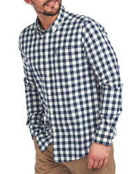 Barbour Tailored Fit Gingham Cotton Shirt