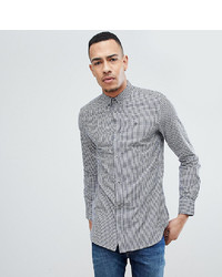 French Connection Tall Slim Fit Gingham Shirt
