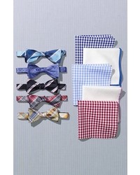 1901 Gingham Cotton Pocket Square