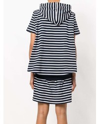 Sacai Horizontal Stripe T Shirt Dress