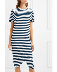 Bassike Striped Organic Cotton Jersey Dress
