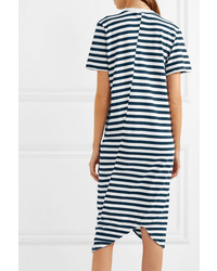 Bassike Striped Organic Cotton Jersey Dress