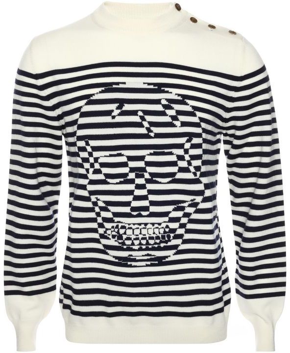 Alexander mcqueen 2024 skull jumper