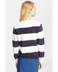 A.P.C. Fuzzy Stripe Sweater