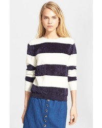 A.P.C. Fuzzy Stripe Sweater