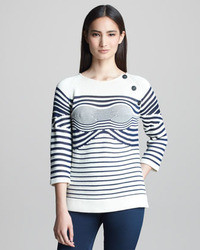 Jean Paul Gaultier Mixed Stripe Sweater