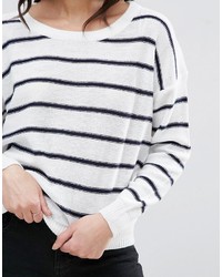 Brave Soul Nautical Stripe Sweater