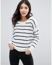 Brave Soul Nautical Stripe Sweater