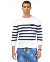 Nautica Pocket Stripe Crewneck Sweater