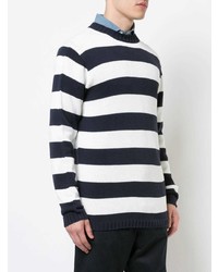 Junya Watanabe MAN Striped Fitted Sweater