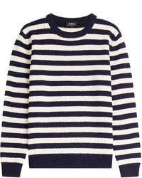 A.P.C. Striped Wool Pullover