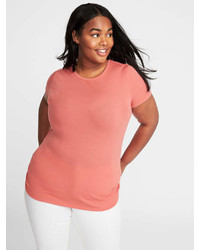 Old Navy Fitted Plus Size Crew Neck Tee
