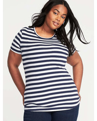 Old Navy Fitted Plus Size Crew Neck Tee