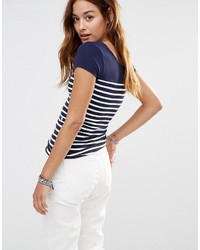 G Star Breton Striped T Shirt