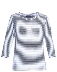 A.P.C. Lagune Breton Stripe T Shirt