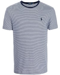 Polo Ralph Lauren Logo Embroidered Striped T Shirt