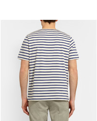 Margaret Howell Mhl Striped Cotton T Shirt