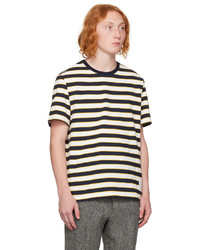Thom Browne Navy Striped T Shirt