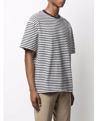 Closed Stripe Print T Shirt
