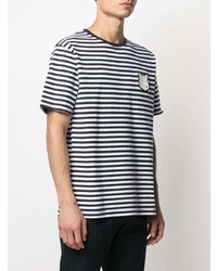 MAISON KITSUNÉ Striped Cotton T Shirt