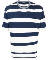 Drumohr Striped Cotton T Shirt