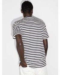 Eleventy Striped Short Sleeve T Shirt