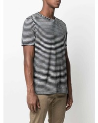 Dondup Striped Short Sleeved T Shirt
