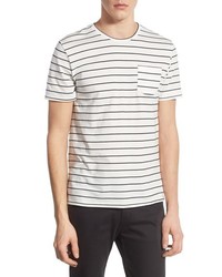 The Rail Trim Fit Stripe Pocket Crewneck T Shirt