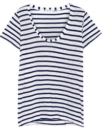 Splendid Venice Striped Jersey T Shirt