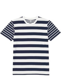 Uniqlo Washed Striped T Shirt
