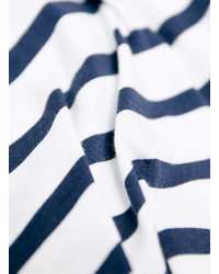 Topman White Breton Stripe T Shirt