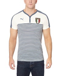 Puma Figc Italia Henley T Shirt