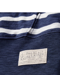 Polo Ralph Lauren Striped Mlange Pima Cotton Jersey Hoodie