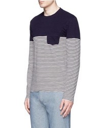Alex Mill Combo Stripe Long Sleeve T Shirt