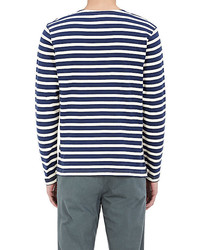 Paul Smith Ps By Breton Striped Cotton Top