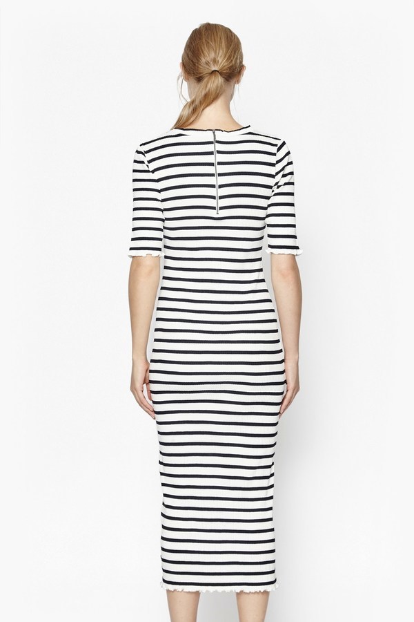 french connection striped dress