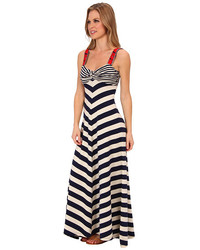 Lucky Brand Stripe Maxi Dress