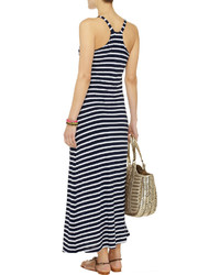 Splendid Striped Jersey Maxi Dress